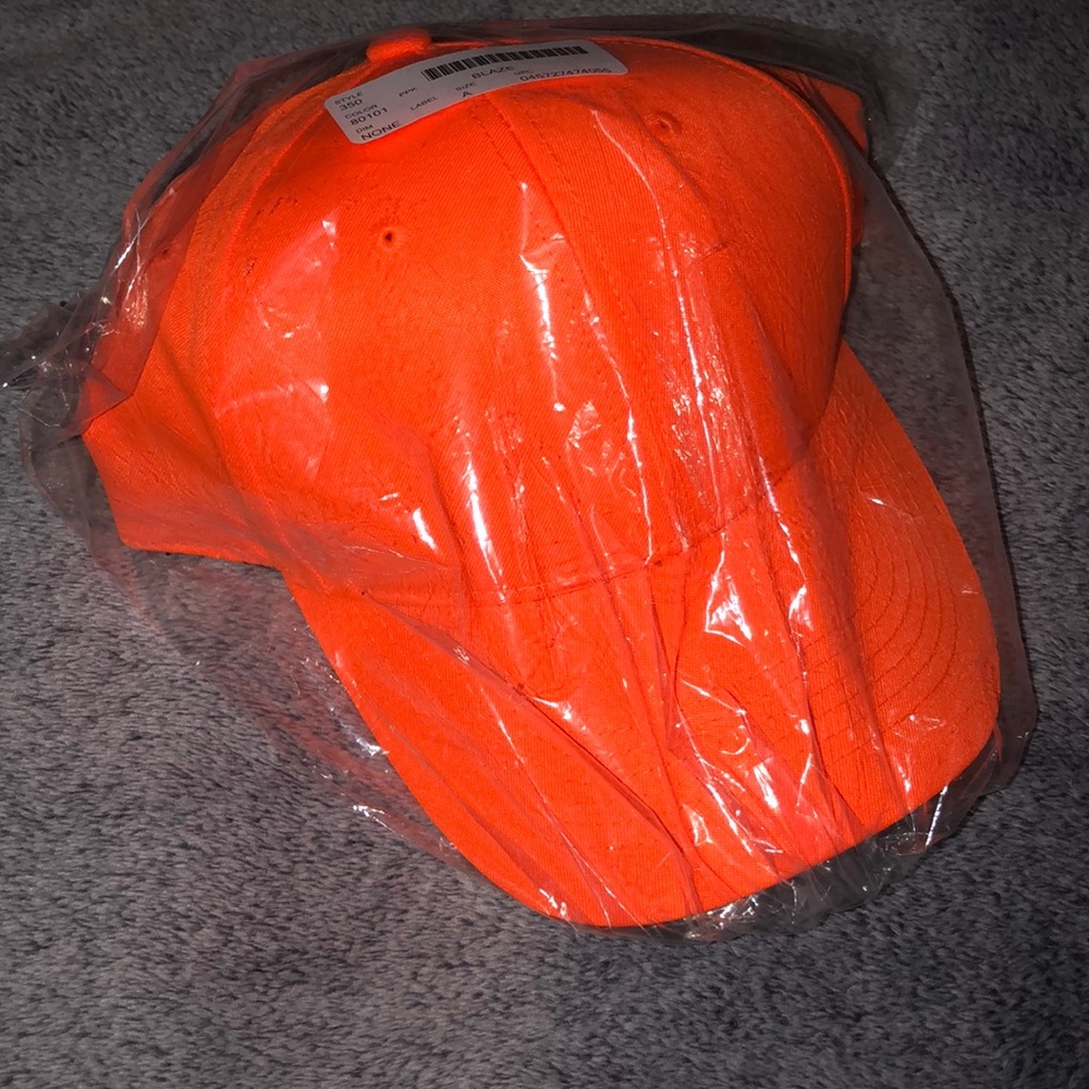 Orange hat